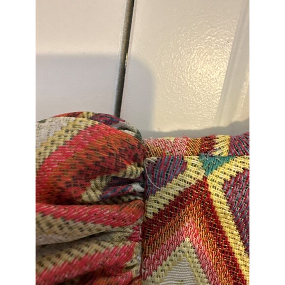 Autumn Adeigbo‎ Oona Abstract Printed Puffed-Sleeve Tiered Mini Dress 2 - Picture 8 of 8